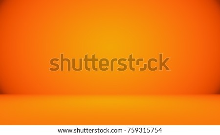 Abstract Orange background layout design,studio,room, web template ,Business report with smooth circle gradient color.