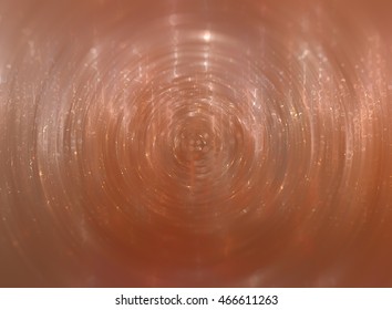 abstract orange background with scintillating circles and gloss