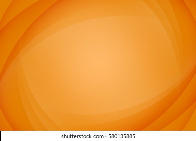 Abstract Orange Background. Wavy Abstract Illustration.