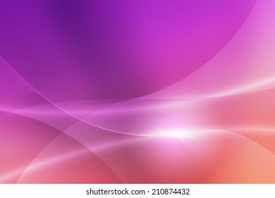 Abstract Orange To Purple Gradient Background