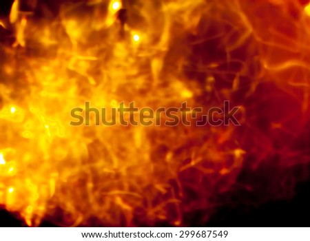 Abstract orange and red background