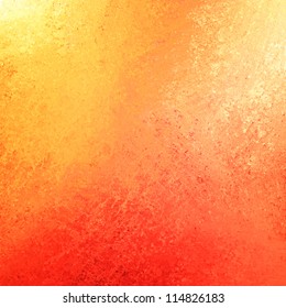 abstract orange or red background with bright colorful background with vintage grunge background texture gradient design or Halloween or warm autumn background invitation or web template