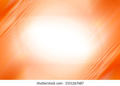 Abstract Orange Twirl Circles Background