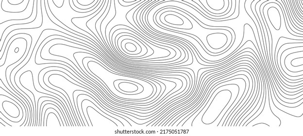 Abstract outline grid, vector illustration. Topography and geography map grid abstract backdrop. Business concept. Cartography Background. paper texture - Shutterstock ID 2175051787