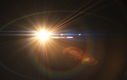Abstract Overlays Background ,digital Lens Flare.