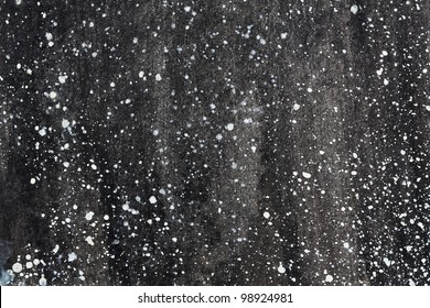 Abstract Paint Splatter Background In Black And White