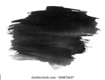 Black Watercolor Texture Hd Stock Images Shutterstock