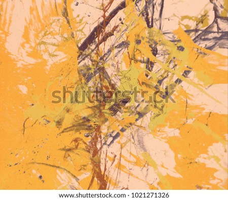 Similar – Yellow rust Wall (barrier)