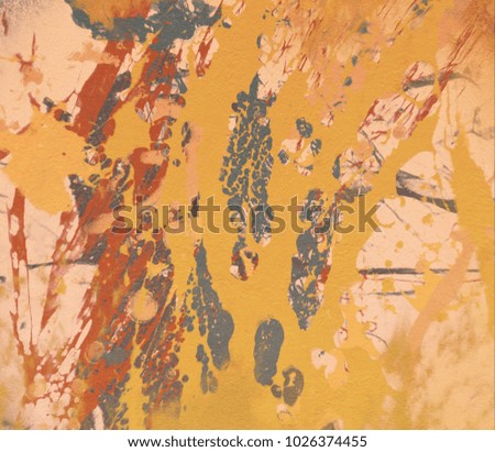 Similar – Yellow rust Wall (barrier)