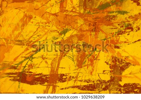 Similar – Yellow rust Wall (barrier)