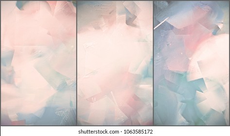 soft colors  Abstract