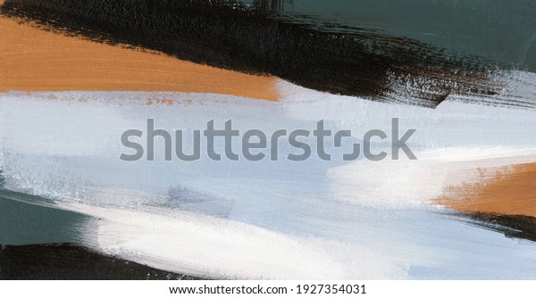 Abstract painting. Versatile artistic backdrop for creative design projects: wallpapers. Acrylic paints on canvas. Beautiful art. Dynamic composition.