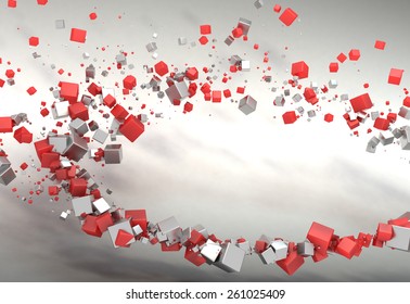 Abstract Particles Background