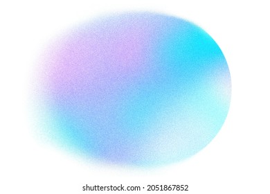Abstract pastel neon holographic blurred grainy circle gradient white background texture  Colorful digital grain soft noise effect pattern  Lo  fi multicolor vintage retro design template copy space