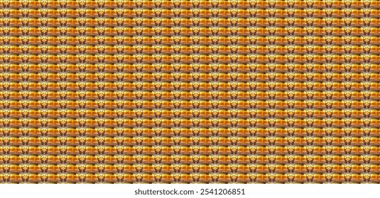 Abstract pattern background shape Brown Yellow Sunshine 030