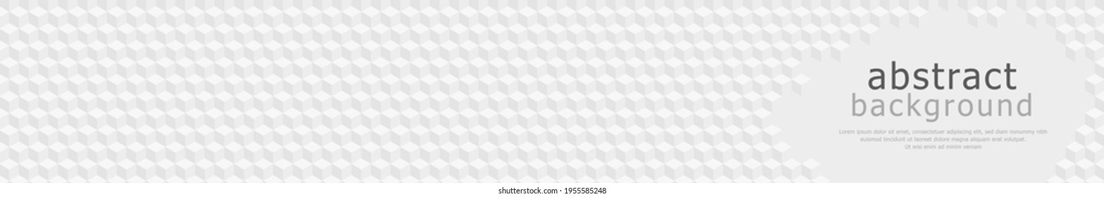 Abstract pattern background texture, many identical cubes, place for text