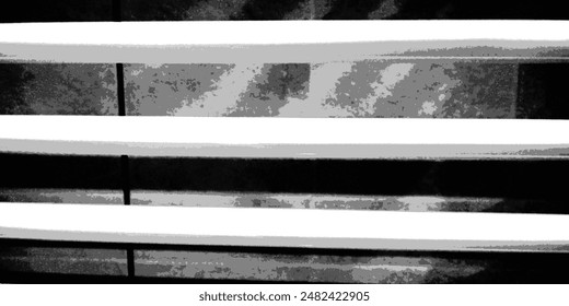 Abstract pattern in black and white color