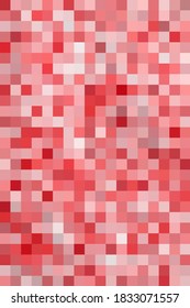 Abstract pattern  color combination  pixel effect  Squares in red pink grey colors  light pastel   bright neon nuances  dark muted shades  Fresh modern background  fashion trend in color combination
