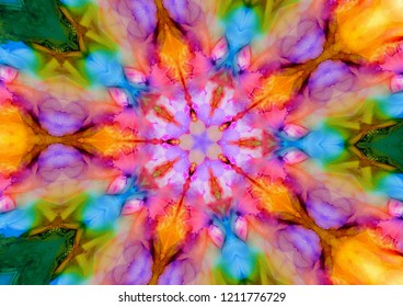 Abstract pattern colorful background