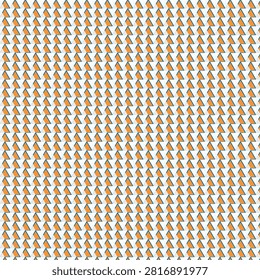 Abstract pattern with orange and grey triangles on white background , triangle colorful pattern
