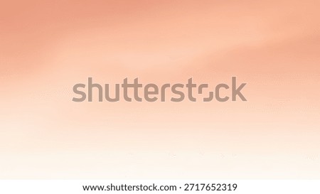 Abstract peach Soft with diffused color gradient background.