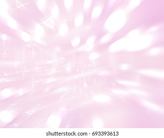 Abstract pink background. Explosion star. illustration digital.
