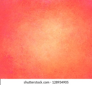 abstract pink background peach orange center color  gradient background  old distressed vintage grunge background texture  sponge painted wall  soft faded peachy pink wall paper for brochure poster