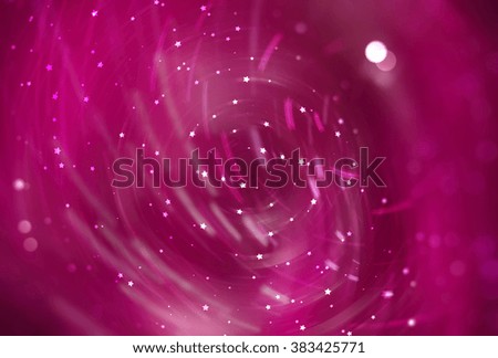 abstract pink background with scintillating circles and gloss