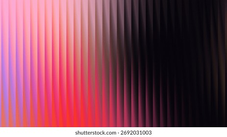 Abstract pink black gradient dynamic color shift light shadow.