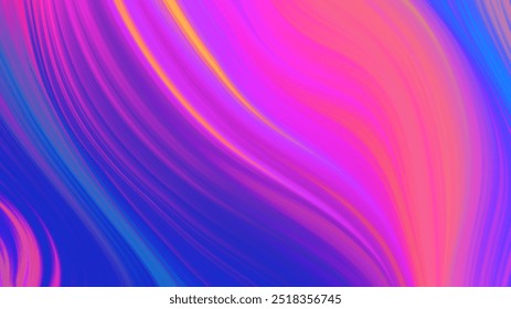 Abstract pink blue gradient wave  background. Neon light curved lines and geometric shape with colorful graphic design. - Powered by Shutterstock