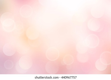 Abstract Pink And Bokah Background Blur.