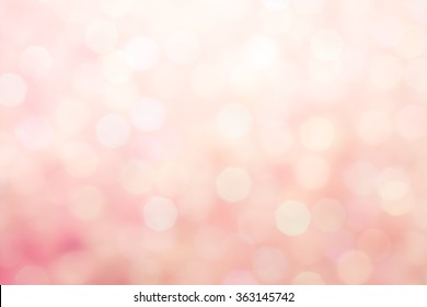 Abstract Pink Bokeh Background