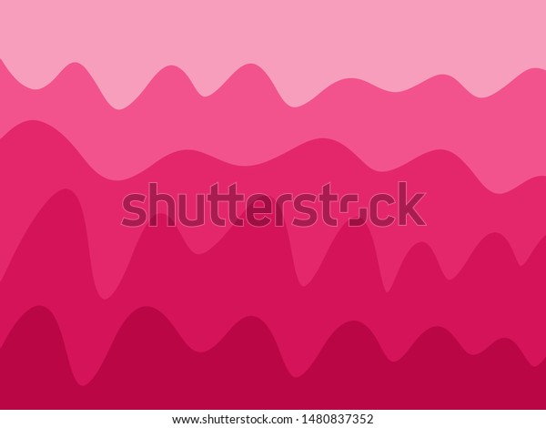 abstract Pink color background. Color is\
divided into layers Soft essay, needle is\
level.