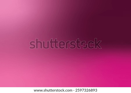 Abstract pink gradient background with smooth transitions. Pink hues blend seamlessly, creating a soft, calming effect. Perfect for design, pink-themed projects. Background with copy space.
