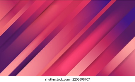 Abstract Pink Purple Gradiant Line In Oblique Angle Background