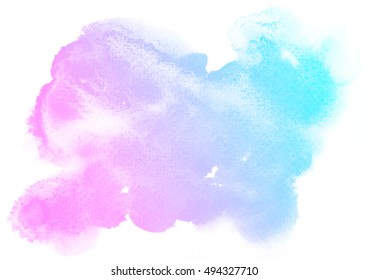 Abstract Pink Watercolor On White Backgroundthis Stock Illustration ...