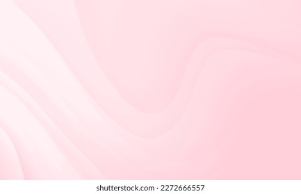 Resumen de degradado de color blanco rosado con fondo de textura de patrón de líneas onduladas  Uso para diseño moderno de moda cosmética y concepto de valentinas 