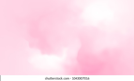 Abstract pink white soft light gradient cloud background in pastel color  Use for concept design wallpaper mothers day   valentine festival love  