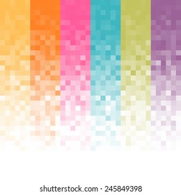 Abstract Pixel Background.