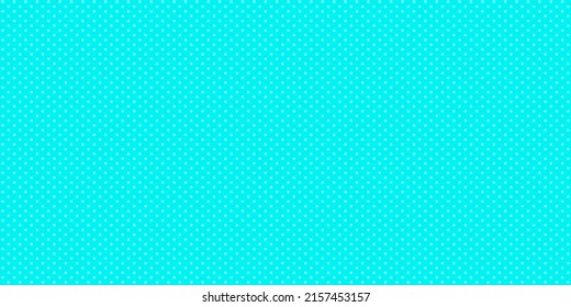 Abstract Polka Dot Pattern With Off White Circles Over Teal Background