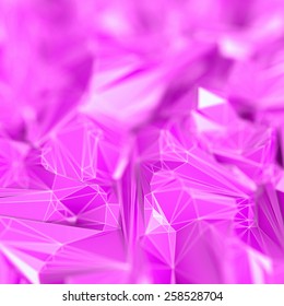 Abstract polygonal background, copy space image.