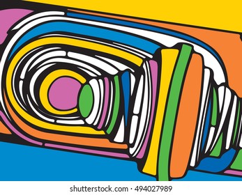 abstract pop art background