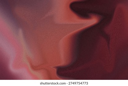 Abstract portrait with gradient hues and subtle texture blending