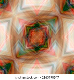 Abstract Psychedelic Background For Use In Design, Web Themes, Internet. The Effect Of Illusion, Mirage.