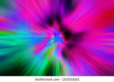An abstract psychedelic burst background image.
