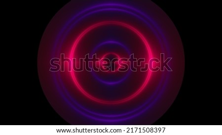Abstract pulsating background. Computer generated 3d render