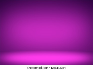 Abstract purple gradient studio room background.displays for present product.