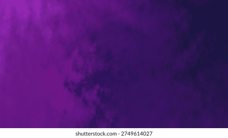 Abstract Purple nebulous cloud background 