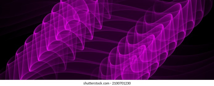 An Abstract Purple Techno Background