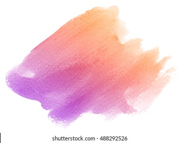 Purple Orange Water Color Images Stock Photos Vectors